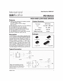 DataSheet IR2106 pdf